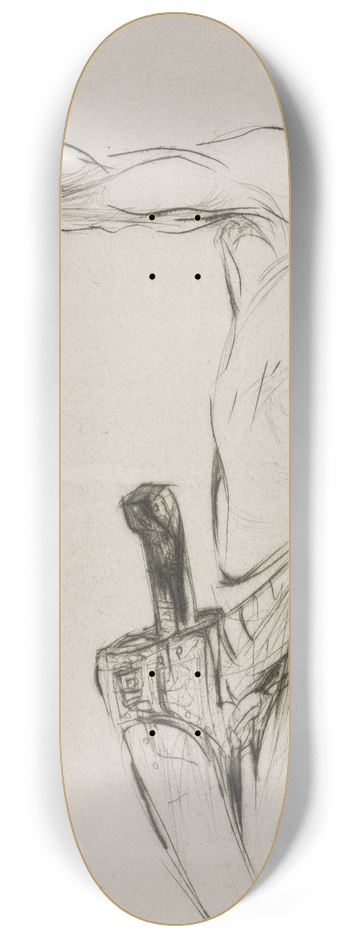 William Walcot - Herodias: Page 53, The head entered and mannaeus held it by the hair, at arms length, proud from the applause 8.25 inch art skate deck