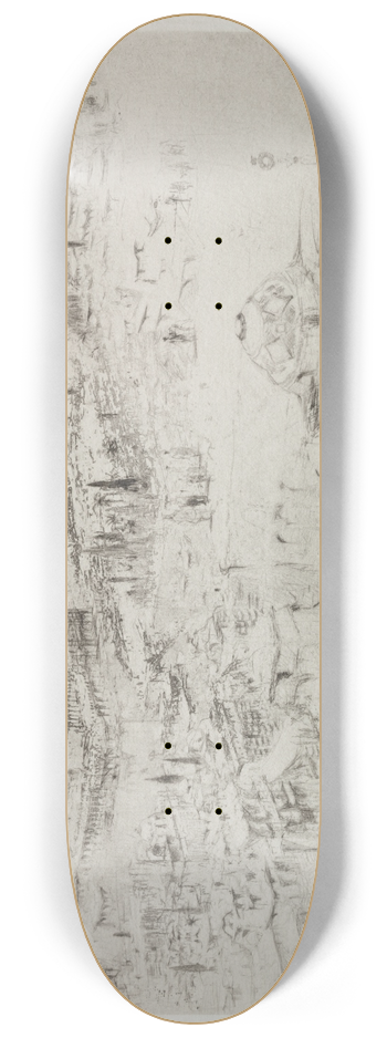 William Walcot - Temple of Baal 8.25 inch art skate deck