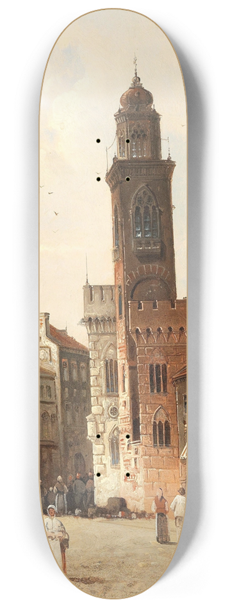 August Von Siegen - Platz in Cavalis 8.25 inch art skate deck