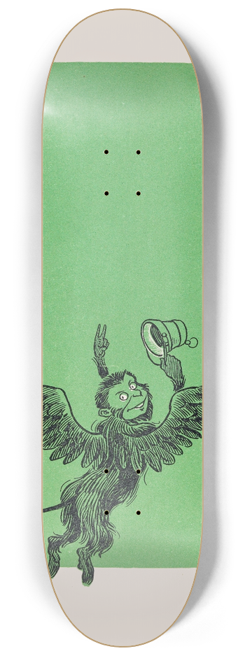 William Wallace Denslow - The Discovery of Oz. The Terrible 8.25 inch art skate deck