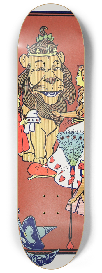 William Wallace Denslow - You must give me the Golden Cup 8.25 inch art skate deck