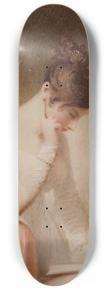 William Wood - An Interesting Story (Miss Ray) 8.25 inch art skate deck