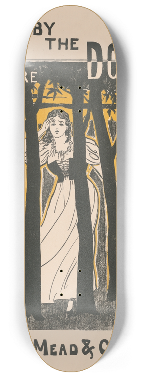 Will Phillip Hooper - Slain by the doones by R.D. Blackmore 8.25 inch art skate deck
