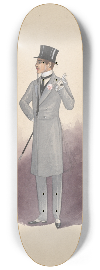 Will R. Barnes - 2 Frocks-Act II-Scene I 8.25 inch art skate deck