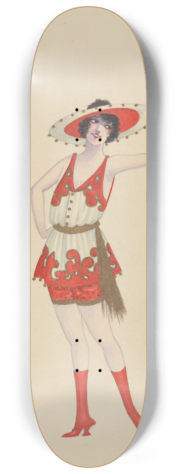 Will R. Barnes - 44-Boy 8.25 inch art skate deck