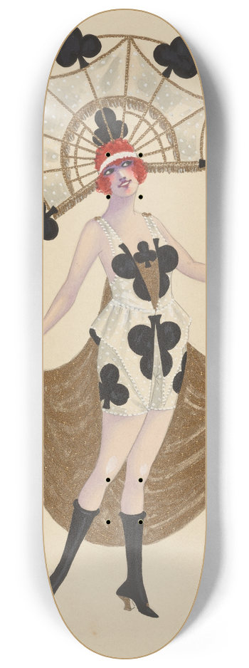 Will R. Barnes - 84-Clubs 8.25 inch art skate deck