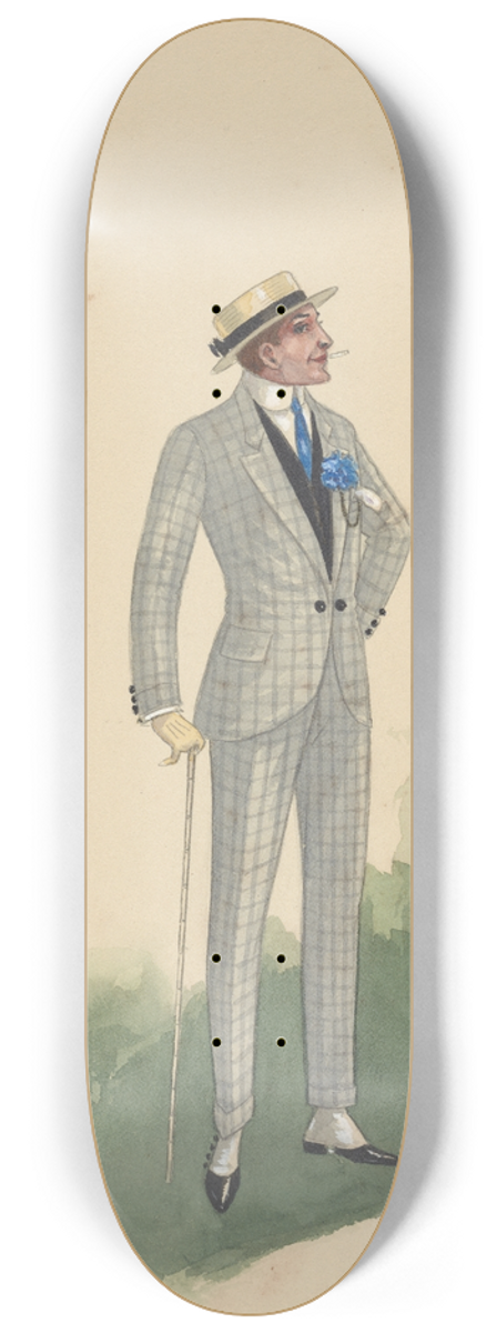 Will R. Barnes - Act II-Phyxit 8.25 inch art skate deck