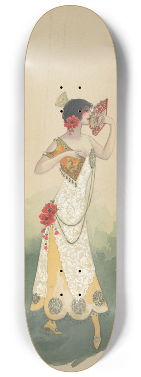 Will R. Barnes - Act I-Olivia 8.25 inch art skate deck