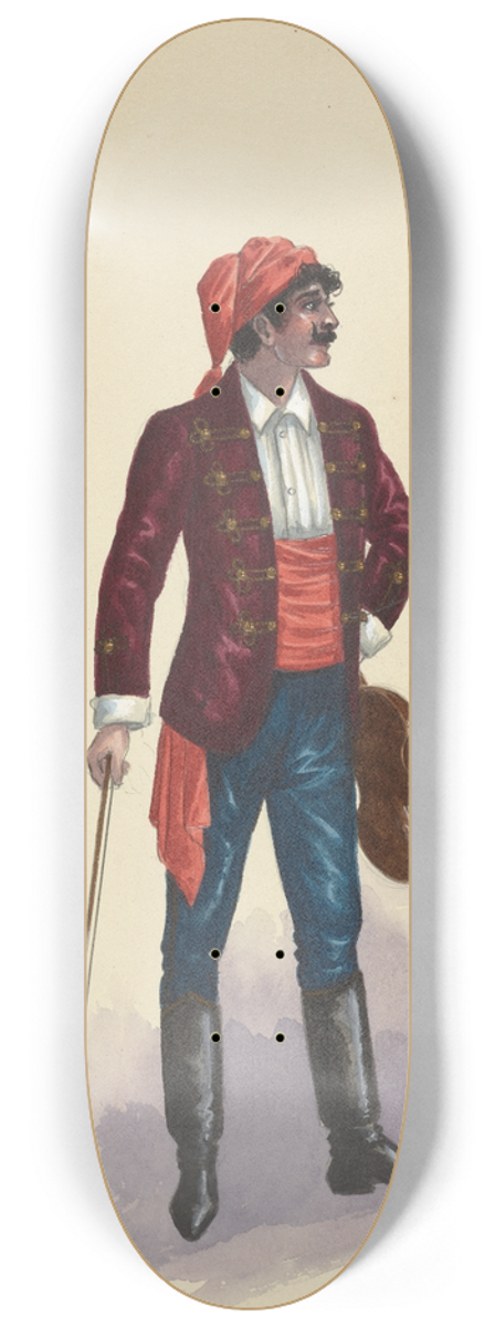 Will R. Barnes - Band-Act II 8.25 inch art skate deck