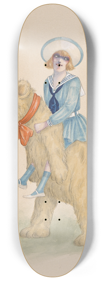 Will R. Barnes - Boys on Bears 8.25 inch art skate deck