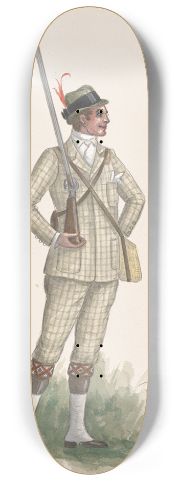 Will R. Barnes - Costume for men 8.25 inch art skate deck