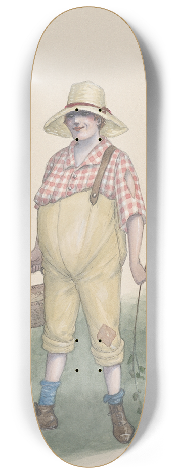Will R. Barnes - Country Kid 8.25 inch art skate deck