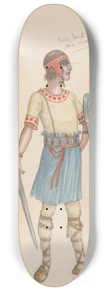 Will R. Barnes - Courage 8.25 inch art skate deck