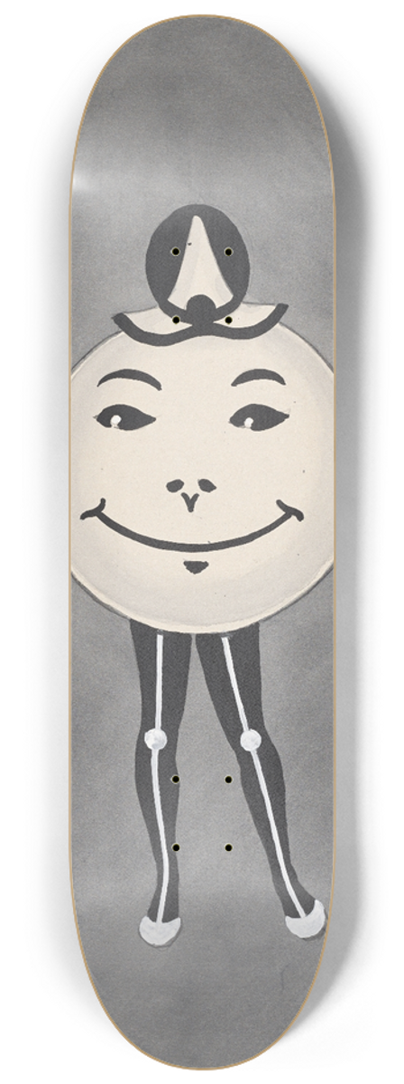 Will R. Barnes - Front of Good Days 8.25 inch art skate deck