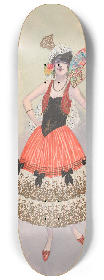 Will R. Barnes - Grand Opera, 3 8.25 inch art skate deck