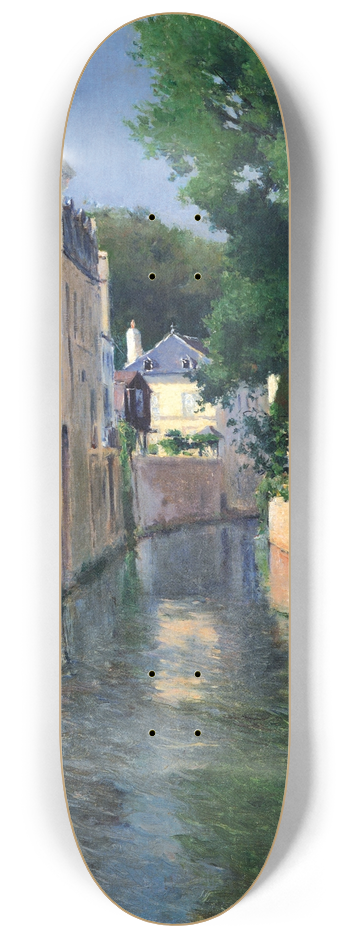 Aureliano de Beruete - The River Isole (Quimperl) 8.25 inch art skate deck