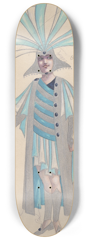 Will R. Barnes - Imagination 8.25 inch art skate deck