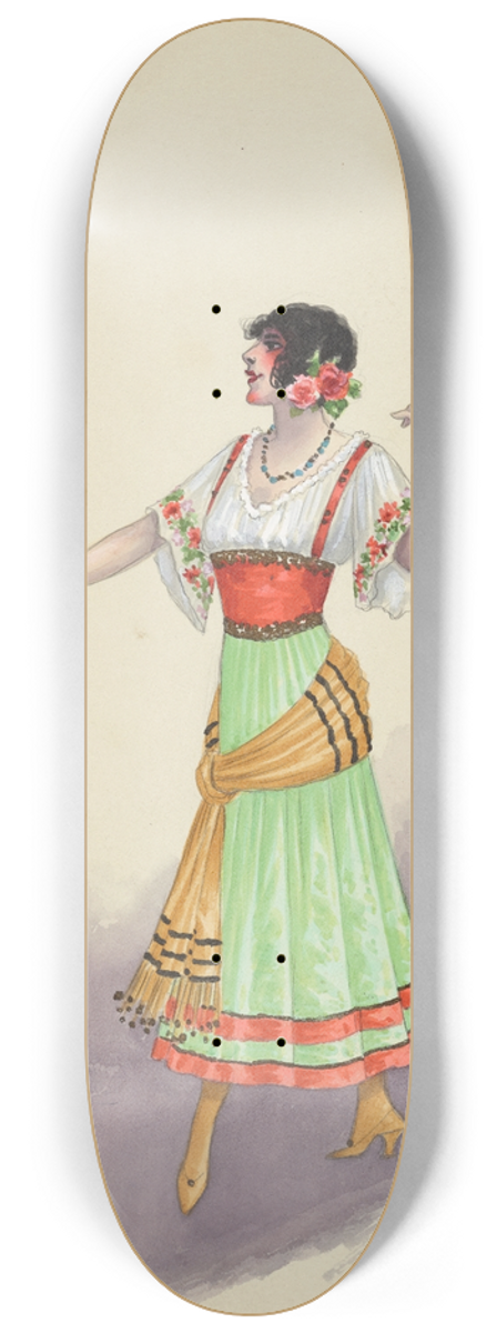 Will R. Barnes - Lola-Act II 8.25 inch art skate deck