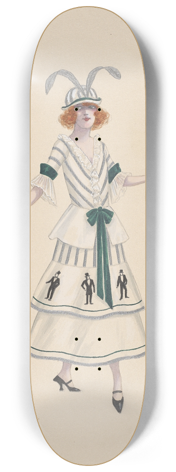 Will R. Barnes - Nevada-Sketch 19 8.25 inch art skate deck