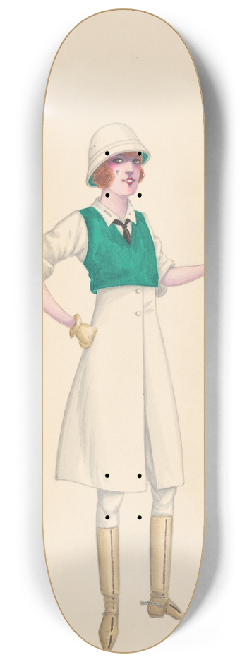 Will R. Barnes - Polo, 1 8.25 inch art skate deck