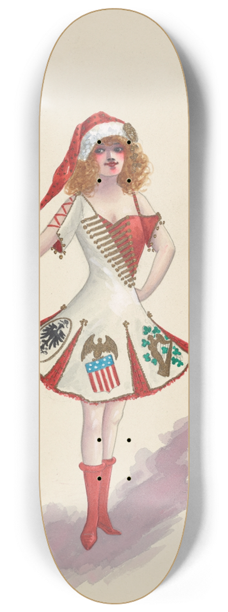 Will R. Barnes - Ponies-Act III 8.25 inch art skate deck