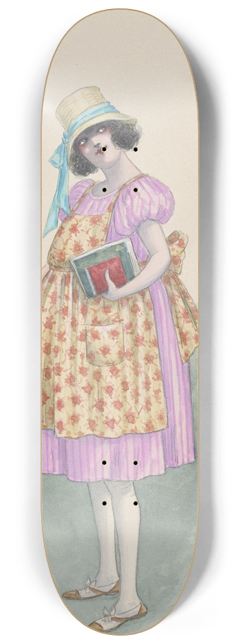 Will R. Barnes - School Kid-6 8.25 inch art skate deck