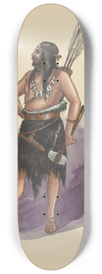 Will R. Barnes - untitled 8.25 inch art skate deck