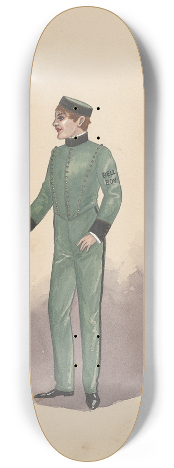 Will R. Barnes - untitled 8.25 inch art skate deck