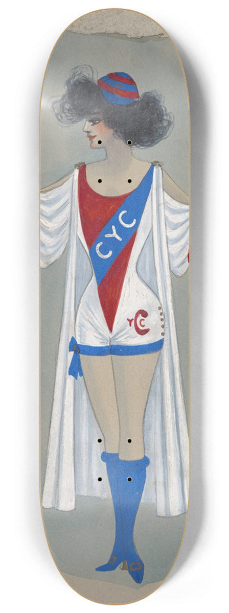 Will R. Barnes - untitled 8.25 inch art skate deck