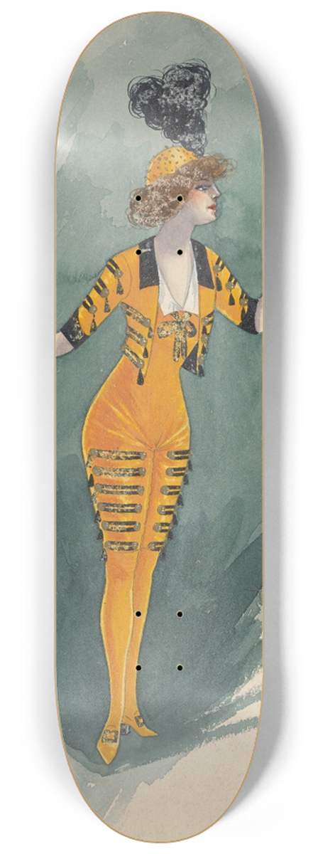 Will R. Barnes - untitled 8.25 inch art skate deck