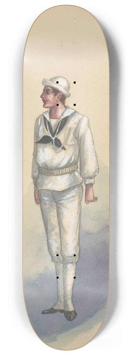 Will R. Barnes - U.S. Sailors 8.25 inch art skate deck