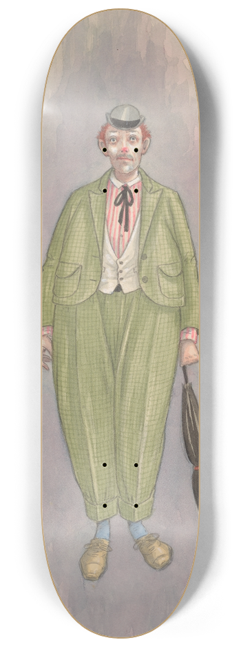 Will R. Barnes - Vaudeville, 7 8.25 inch art skate deck