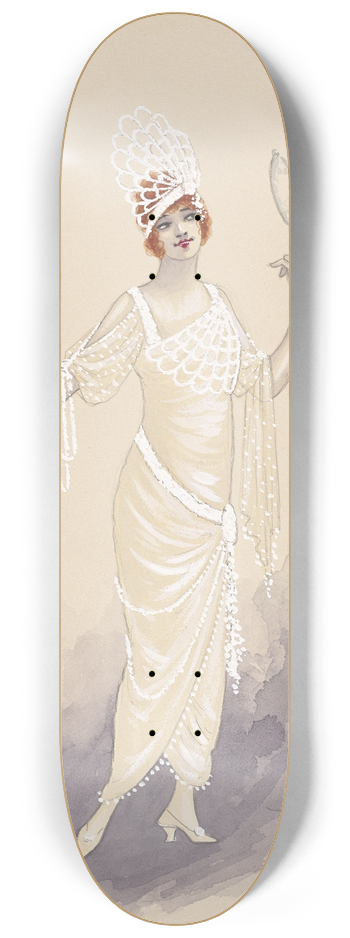 Will R. Barnes - Womans costume 8.25 inch art skate deck
