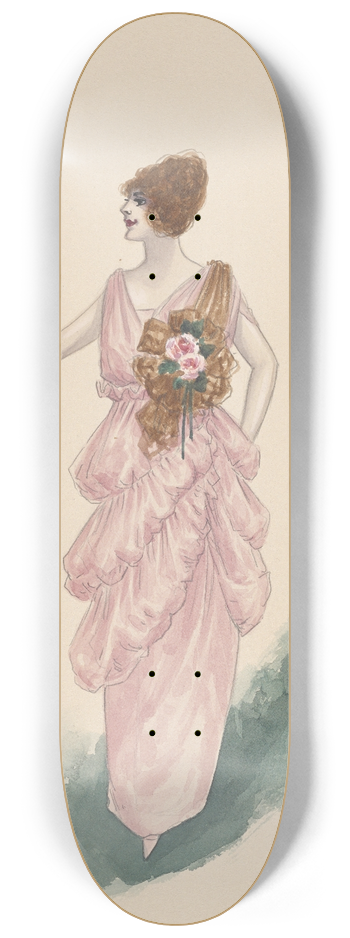 Will R. Barnes - Womans costume 8.25 inch art skate deck