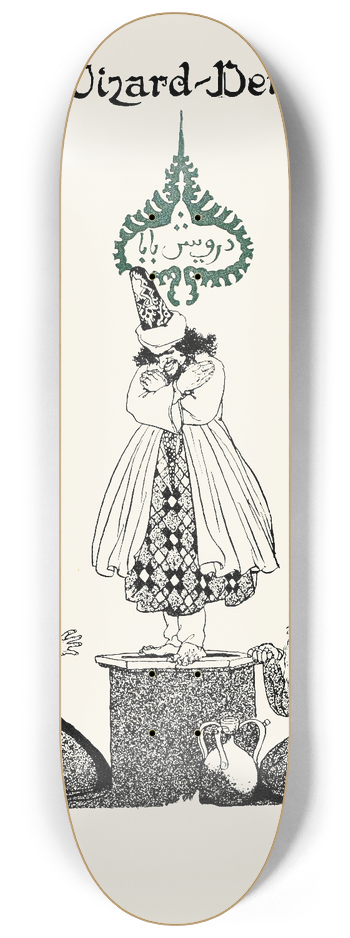 Willy Pogany - Forty-four Turkish fairy tales Pl 12 8.25 inch art skate deck