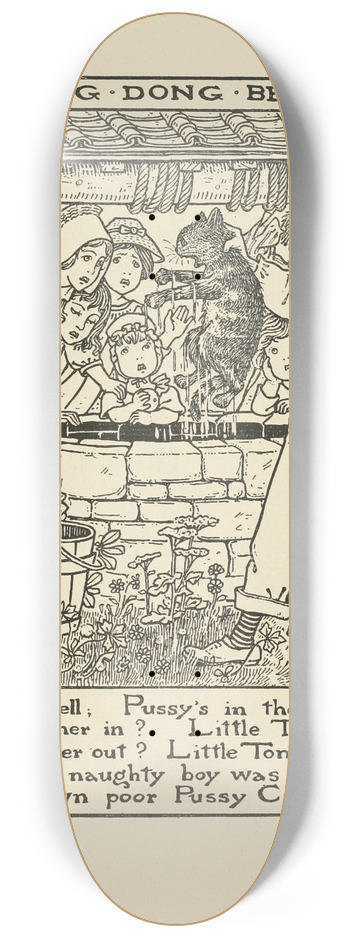 Winifred Smith - Ding, dong, bell 8.25 inch art skate deck