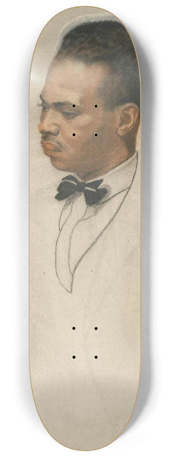 Winold Reiss - Countee Cullen 8.25 inch art skate deck