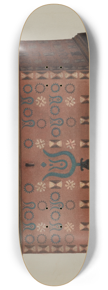 Austin L. Davison - Pa. German Chest 8.25 inch art skate deck