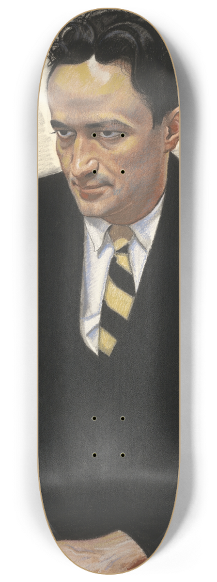 Winold Reiss - Jean Toomer 8.25 inch art skate deck