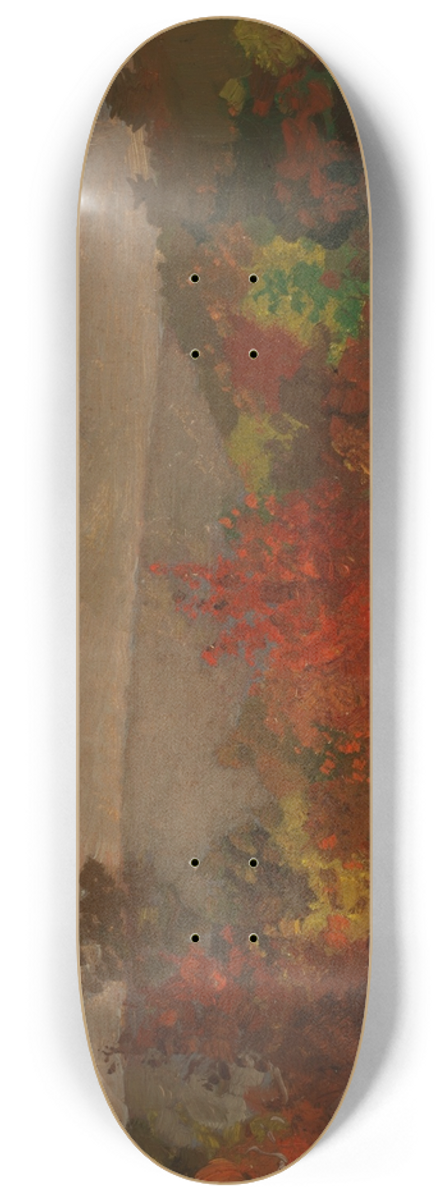 Winslow Homer - Autumn Treetops 8.25 inch art skate deck