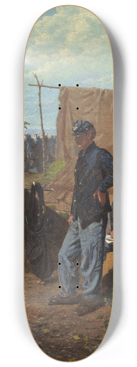 Winslow Homer - Home,Sweet Home 8.25 inch art skate deck