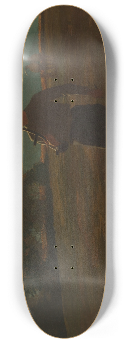 Winslow Homer - Man with a Scythe 8.25 inch art skate deck