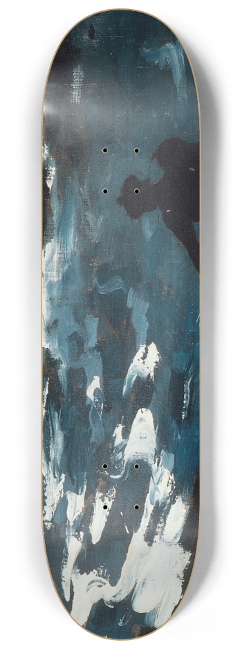 Winslow Homer - Moonlight on the Water 8.25 inch art skate deck