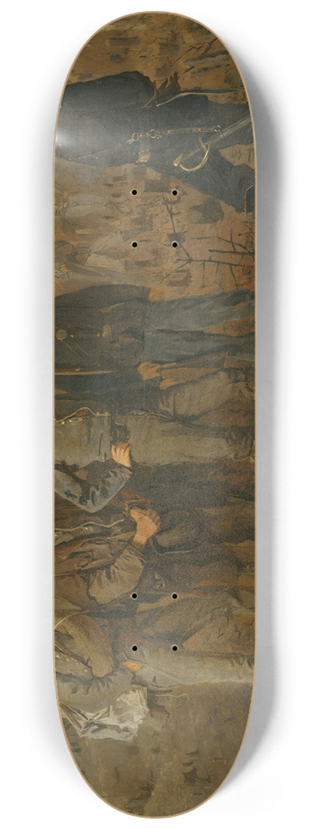 Winslow Homer - Prisoners from the Front 8.25 inch art skate deck