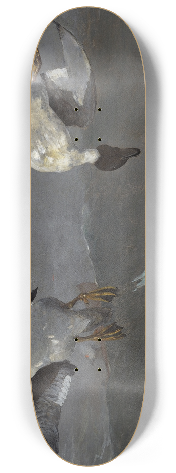 Winslow Homer - Right and Left 8.25 inch art skate deck