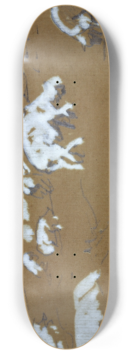 Winslow Homer - Sheep 8.25 inch art skate deck