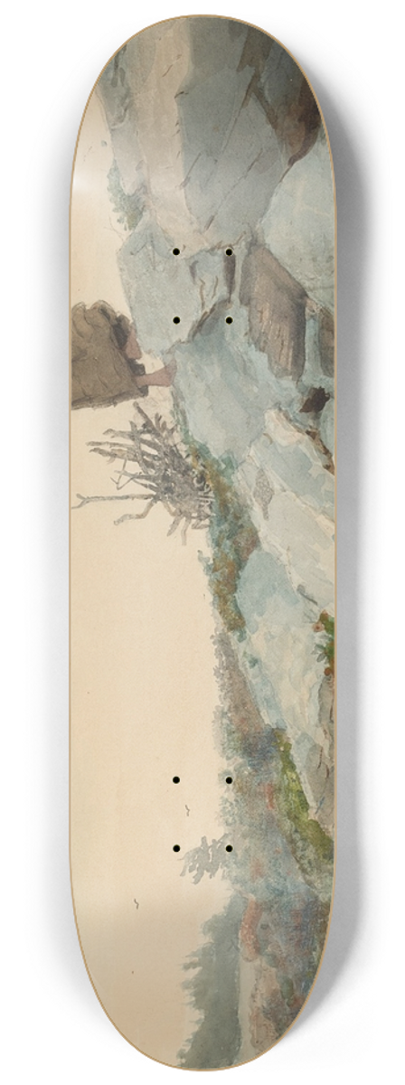 Winslow Homer - The Faggot Gatherer 8.25 inch art skate deck