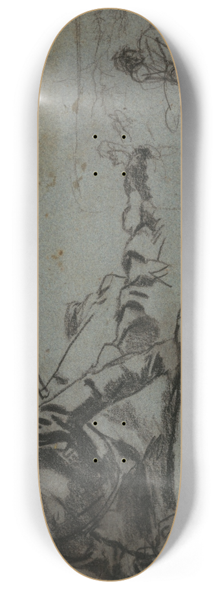 Winslow Homer - Three Days on the Front 8.25 inch art skate deck