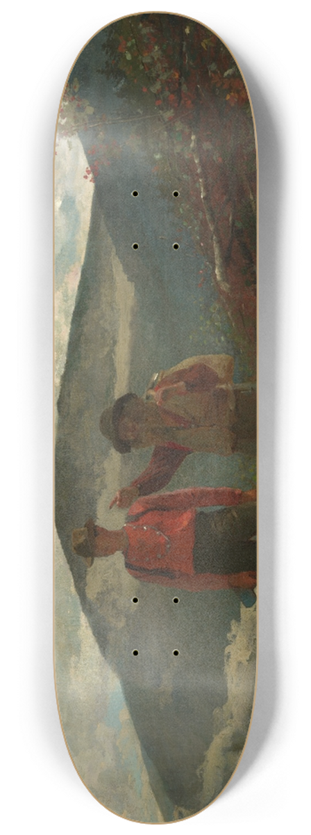 Winslow Homer - Two Guides 8.25 inch art skate deck