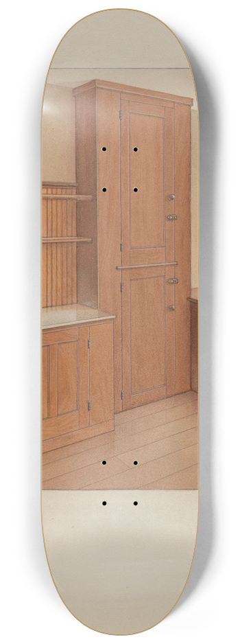 Winslow Rich - Built-In Furniture 8.25 inch art skate deck